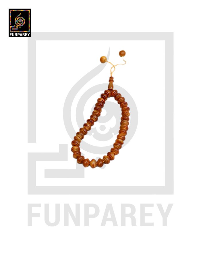 Free Wooden Tasbeeh – Brown 33 Dana
