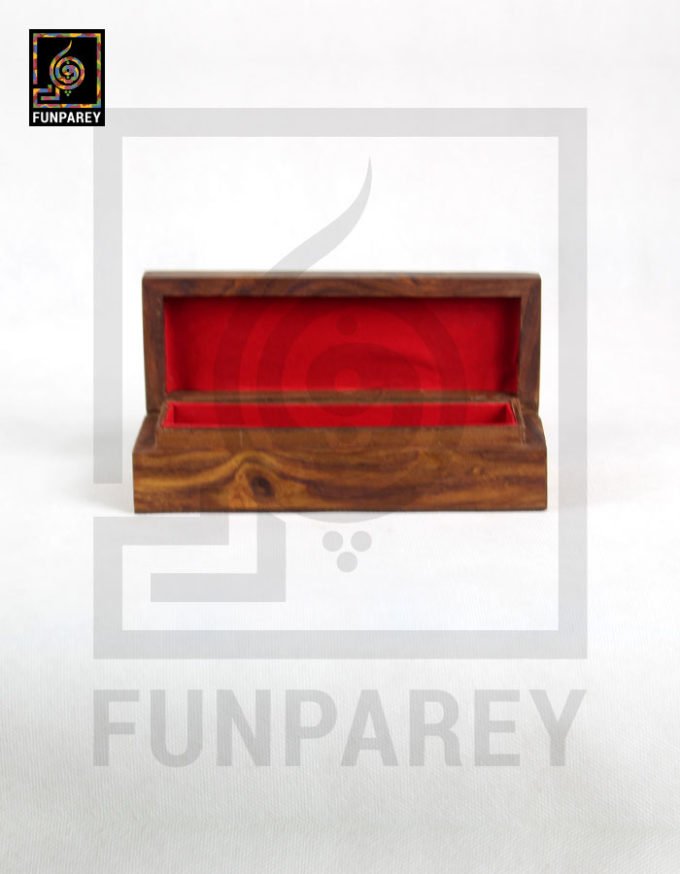 Wooden Stationery Box with Brass Work