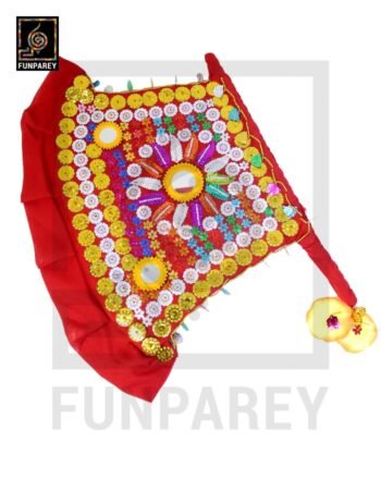 Cultural Embroidered Handheld Fan Sindhi Pankha