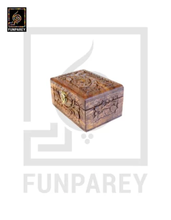 Hand Carved Jewelry Box - Premium 4/6