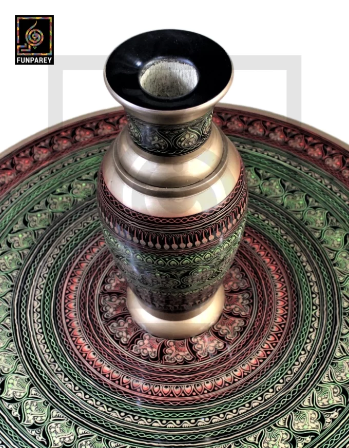 Nakshi Table and Vase Set Fauji 24"