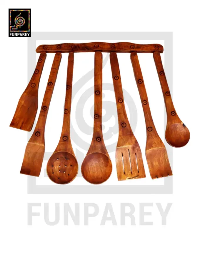 Wooden Cooking Spoon Set