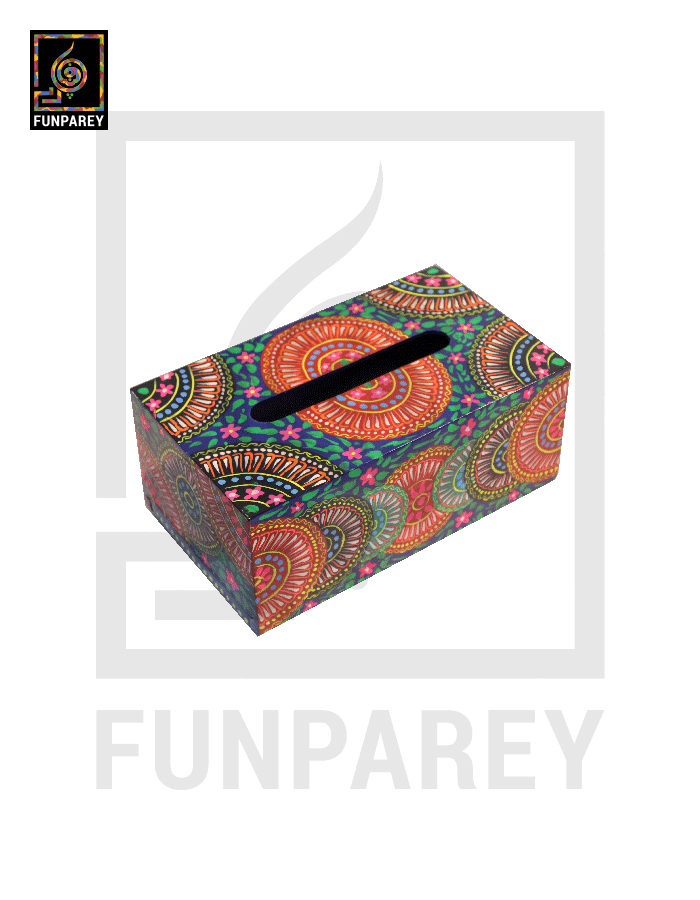 Premium Truck Art Tissue Box Large