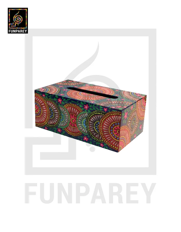 Premium Truck Art Tissue Box Large