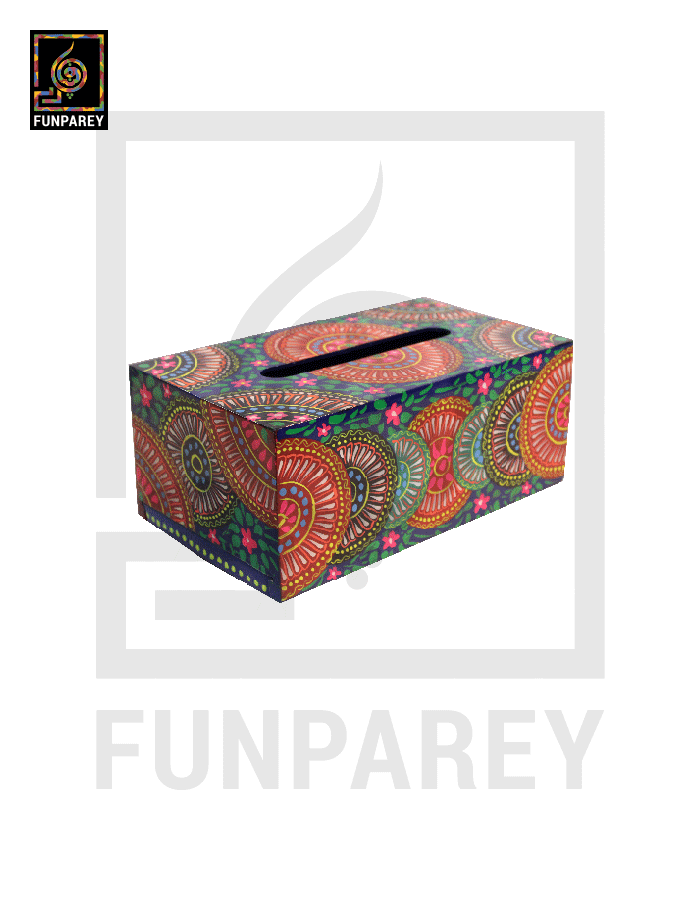 Premium Truck Art Tissue Box Large