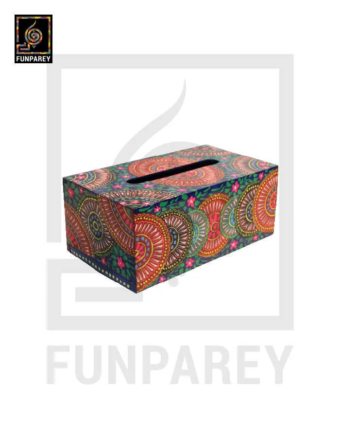 Premium Truck Art Tissue Box Large