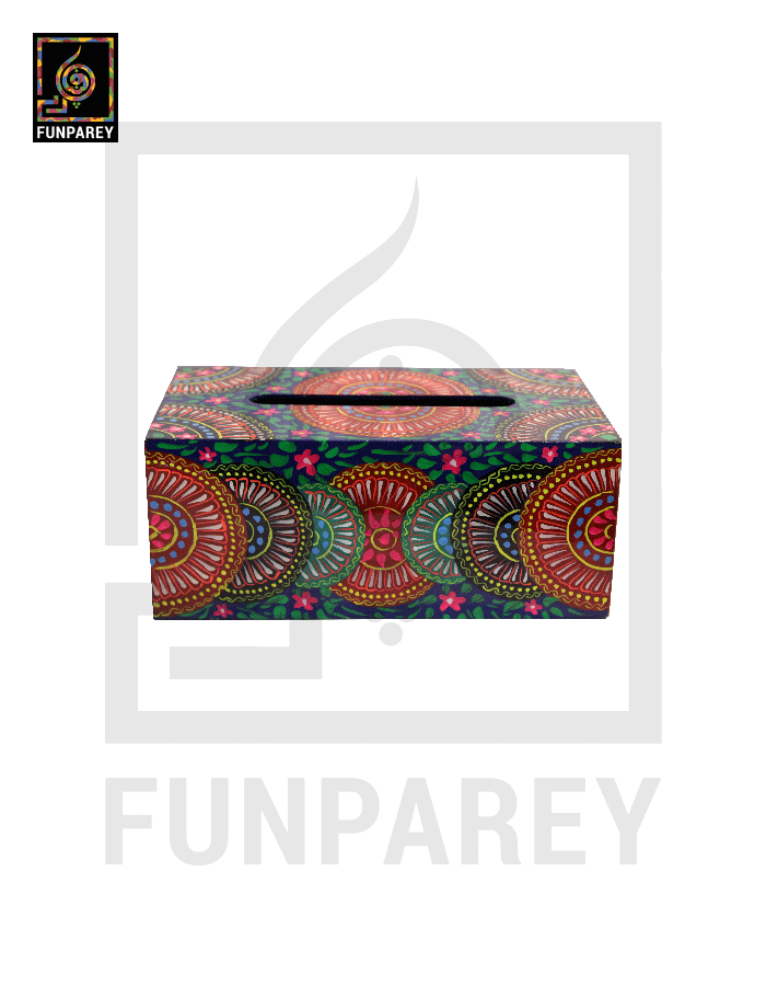 Premium Truck Art Tissue Box Large