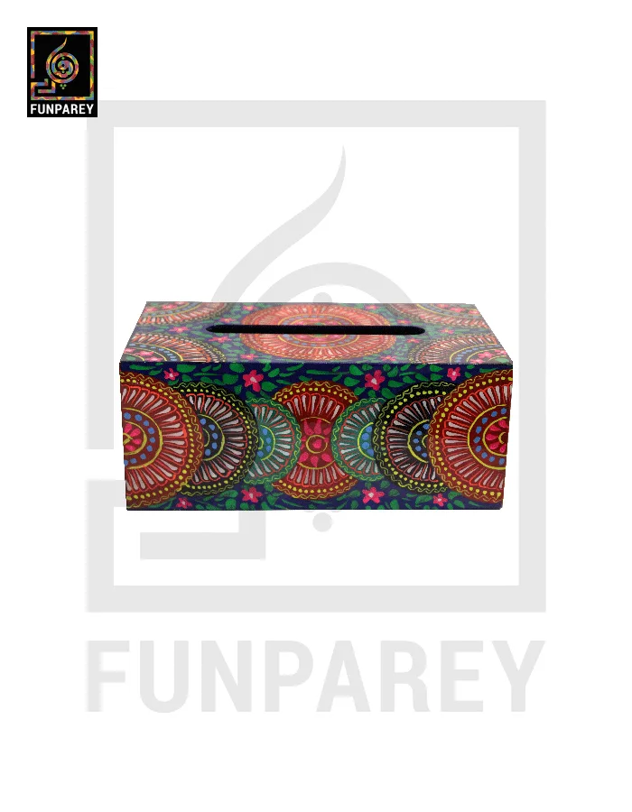 Premium Truck Art Tissue Box Large