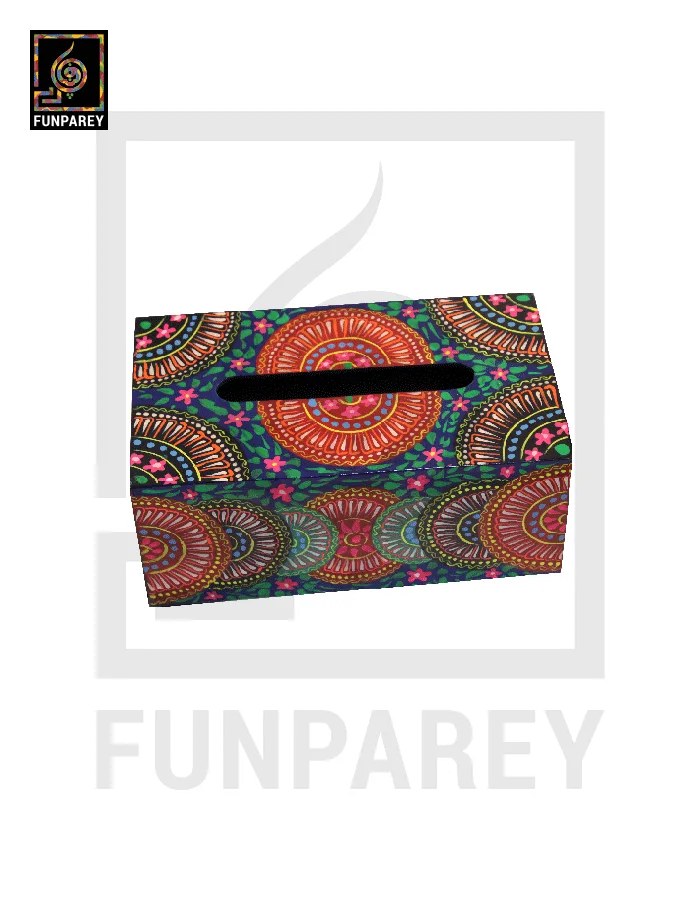 Premium Truck Art Tissue Box Large
