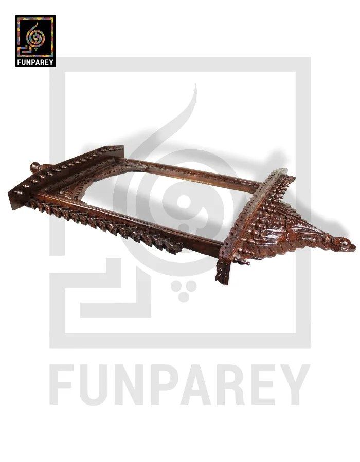 Hand Carved Classic Extra Large 50" Wooden Jharoka