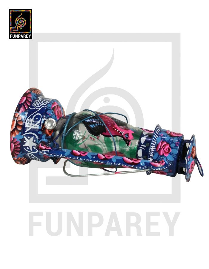 Truck Art Lantern Antique 12"