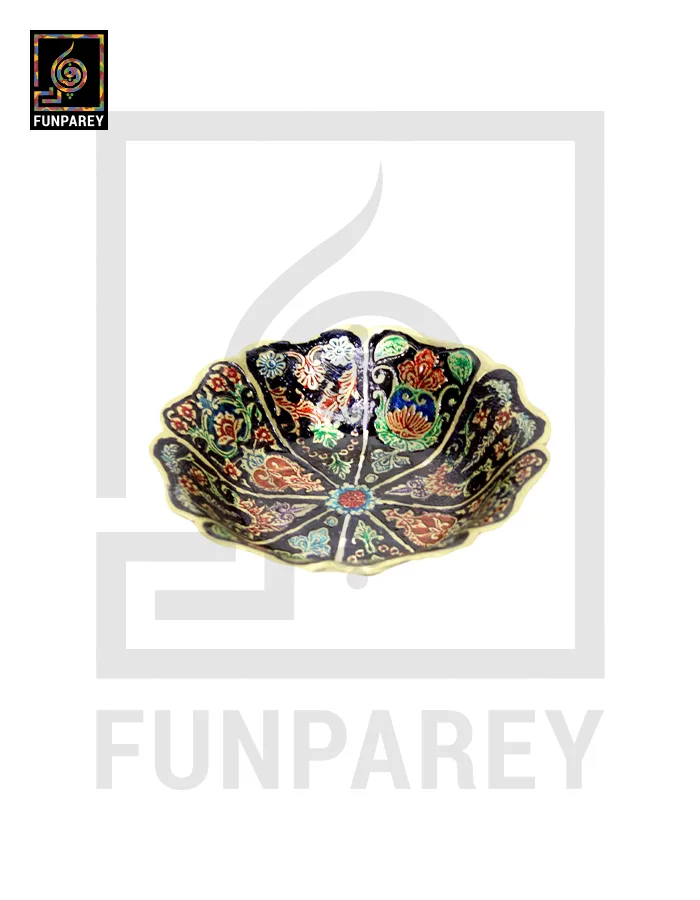 Handmade Decorative 4" Distinct Brass Bowl Set (4 pieces)