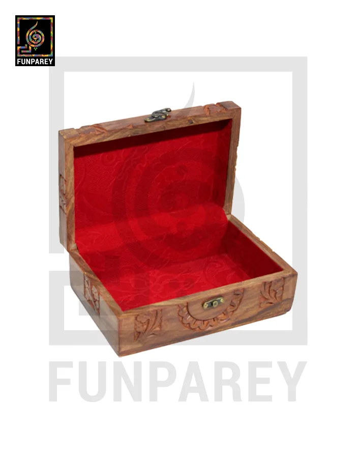 Hand Carved 6/9 Premium Wooden Legacy Jewelry Box