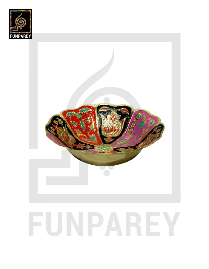 Handmade Decorative Legacy Brass Bowl 5"