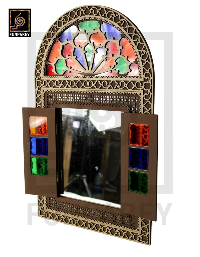 Handmade Decorative Doorway Mirror (XL) 20"
