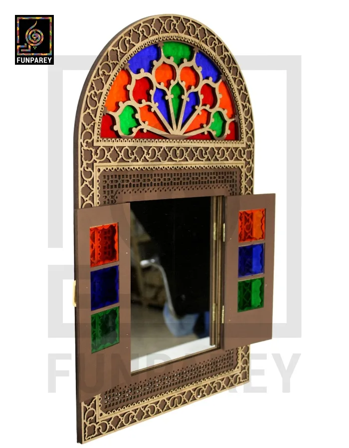 Handmade Decorative Doorway Mirror (XL) 20"