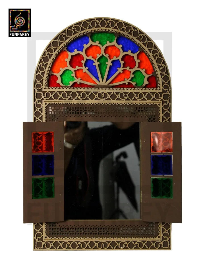 Handmade Decorative Doorway Mirror (XXL) 28"