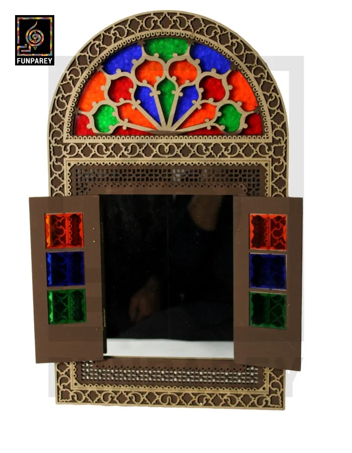 Handmade Decorative Doorway Mirror (XXL) 28"