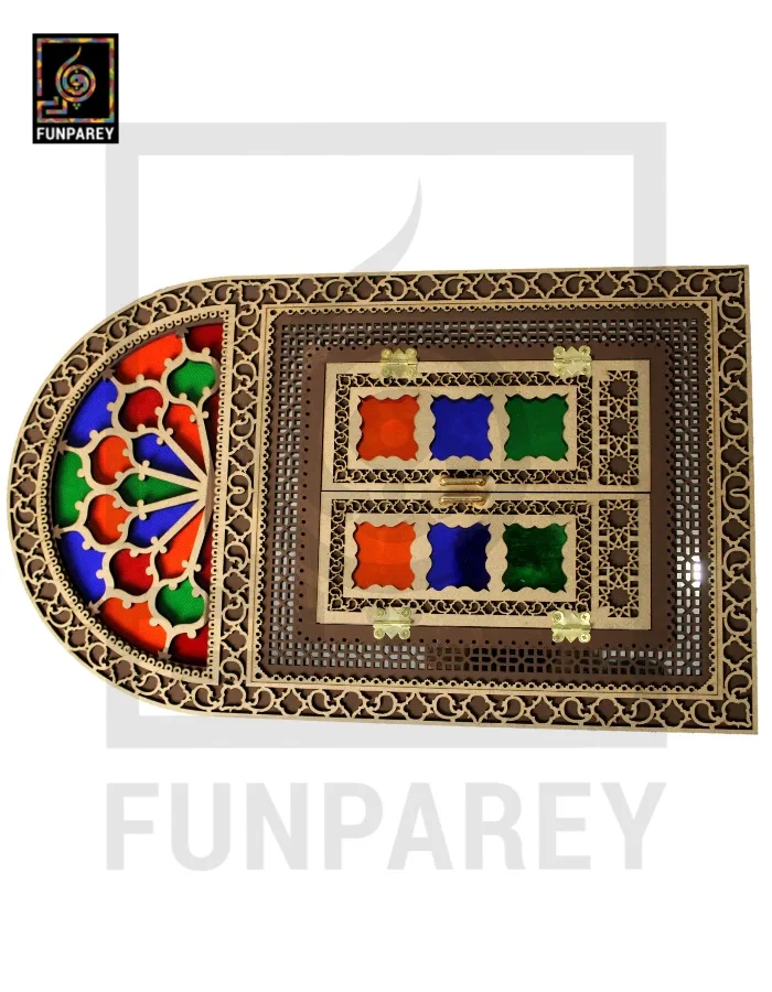 Handmade Decorative Doorway Mirror (XXL) 28"