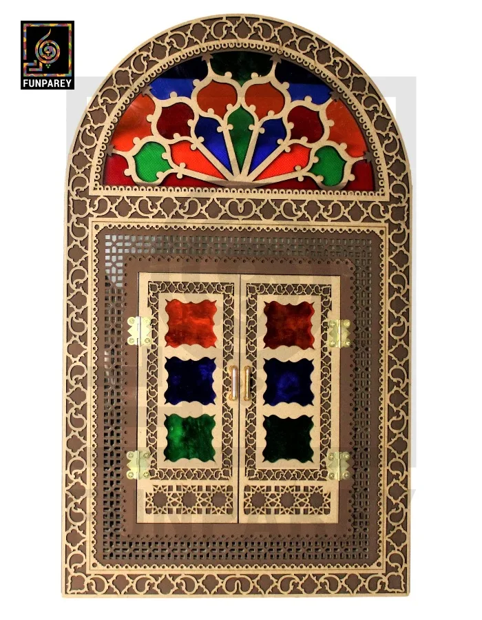 Handmade Decorative Doorway Mirror (XXL) 28"