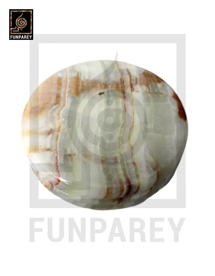 Premium Onyx Stone Ashtray 5"