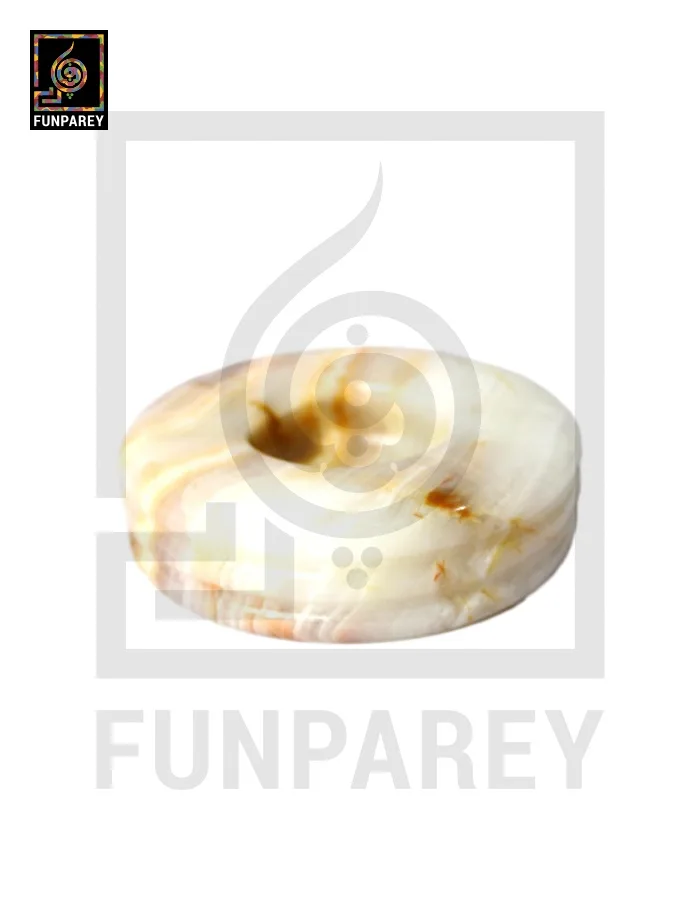 Premium Onyx Stone Ashtray 5"