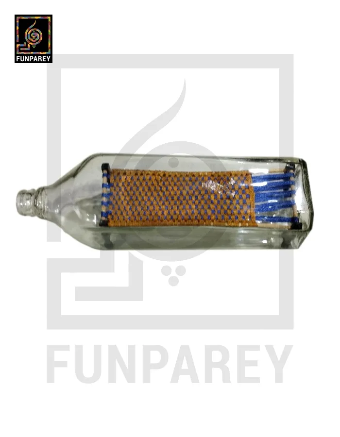 Novelty Magic Showpiece Charpai in a Bottle