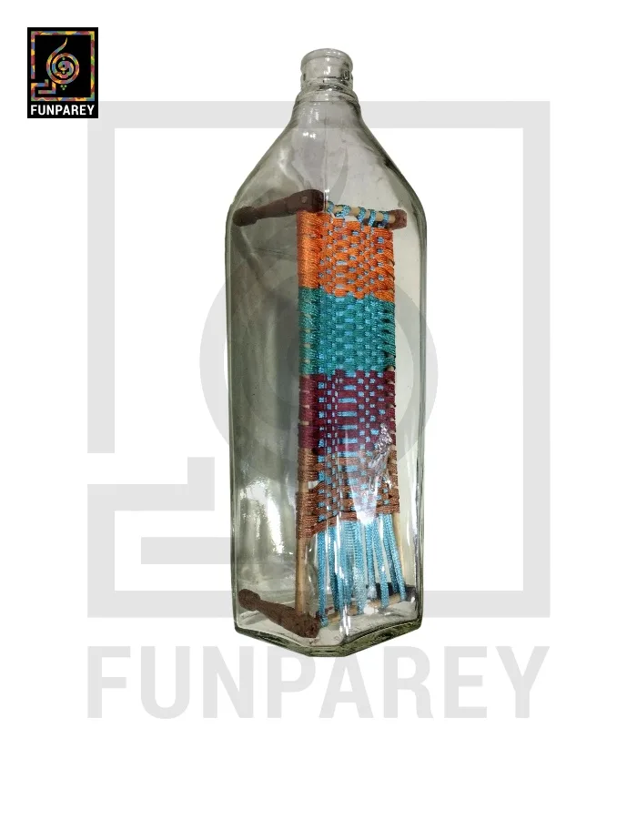 Novelty Magic Showpiece Charpai in a Bottle