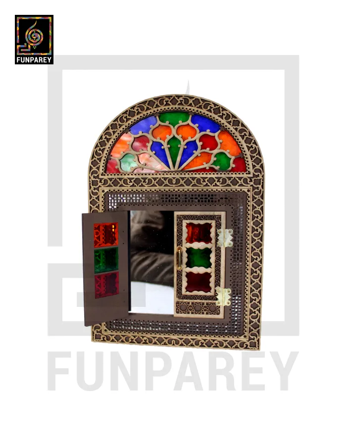 Handmade Decorative Doorway Mirror (XS) 10"