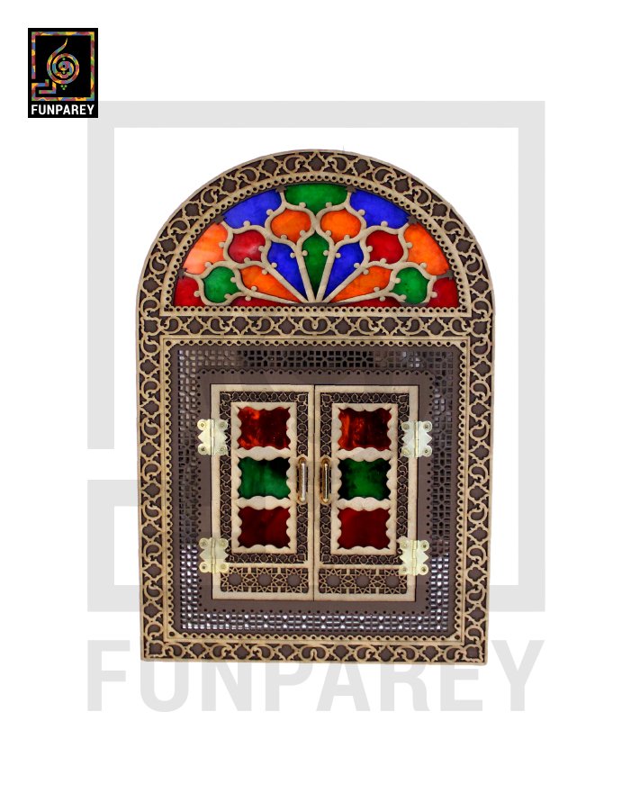 Handmade Decorative Doorway Mirror (Small) 12″