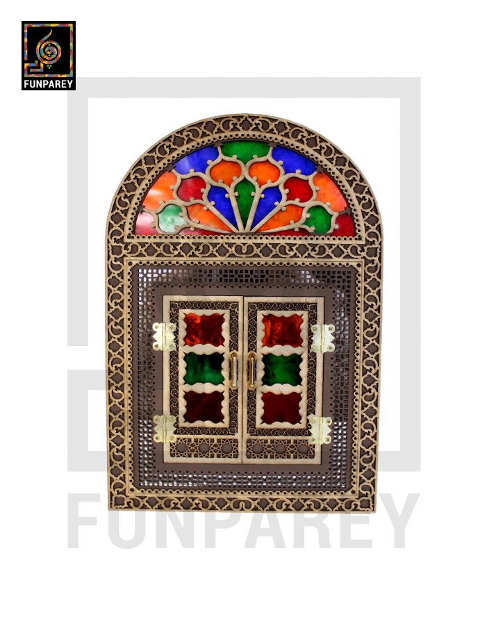 Handmade Decorative Doorway Mirror (Small) 12″