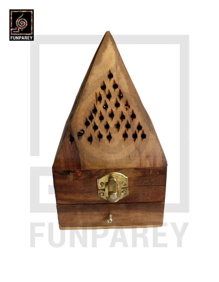 Hand Carved Wooden Bakhoor Burner