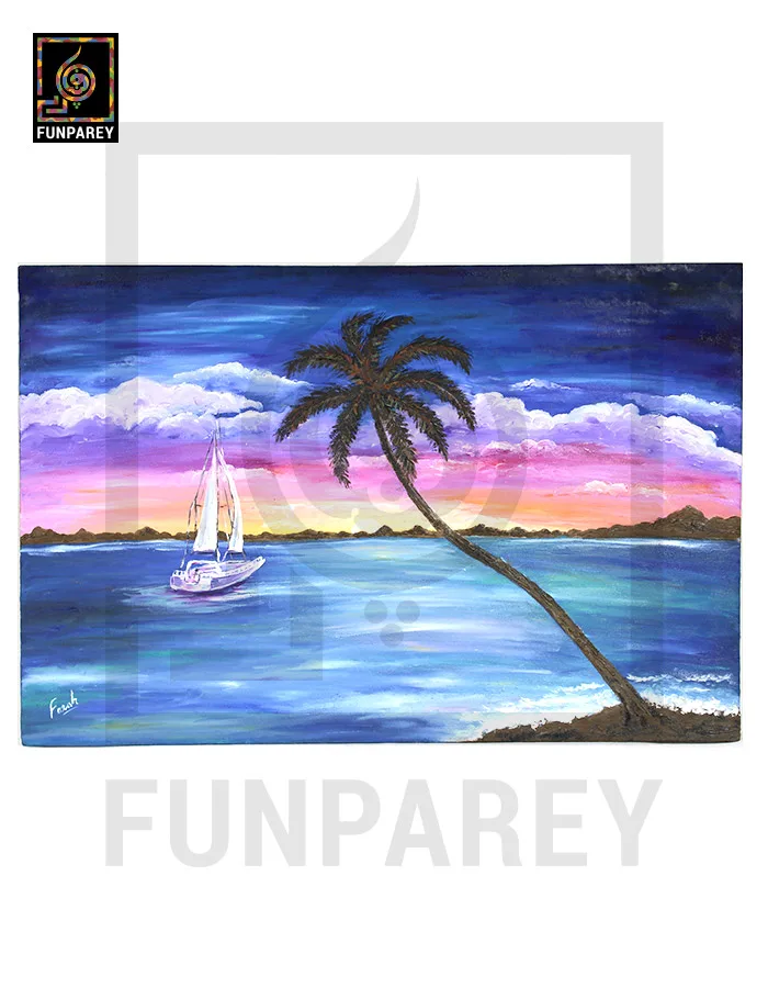 Landscape Oil Painting "HIATUS" 30x20"