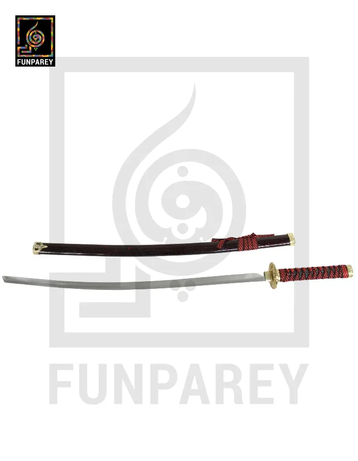 Steel Katana with Scabbard 40" Steel Samurai Sword For Wall Hanging