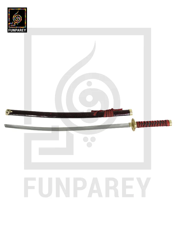 Steel Katana with Scabbard 40" Steel Samurai Sword For Wall Hanging