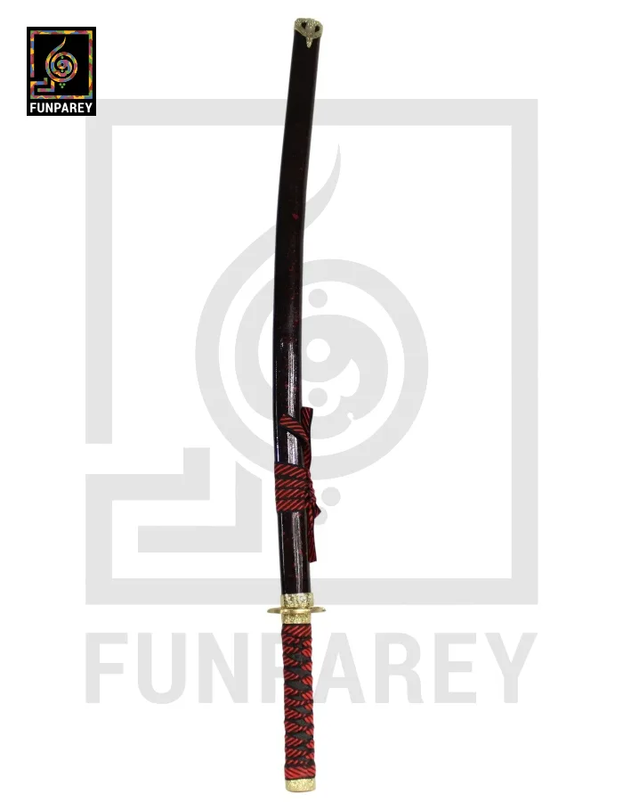 Steel Katana with Scabbard 40" Steel Samurai Sword For Wall Hanging