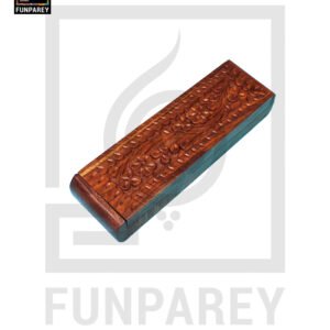 Premium Hand Carved Wooden Watch Box / Pen Box / Gift Box