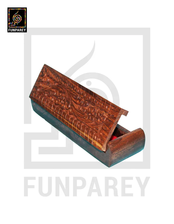 Premium Hand Carved Wooden Watch Box / Pen Box / Gift Box