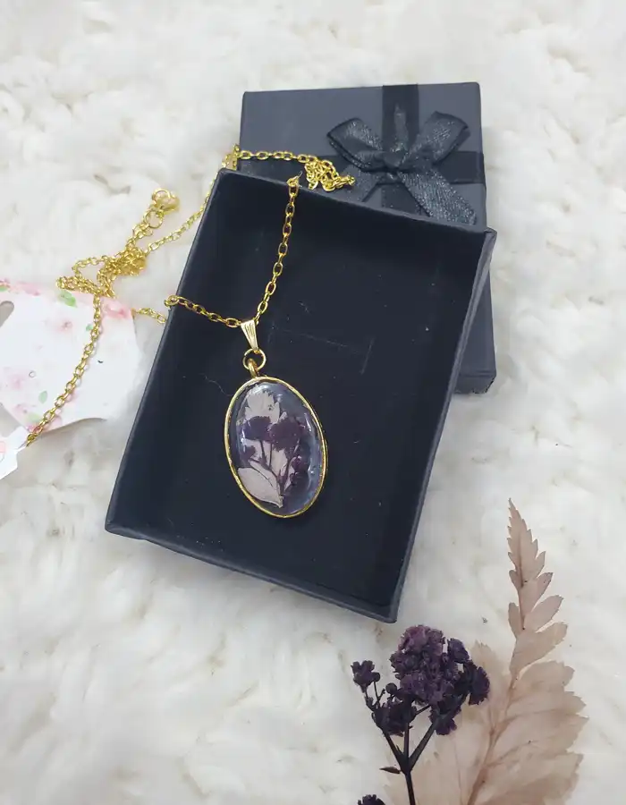 Muted Purple Pendant