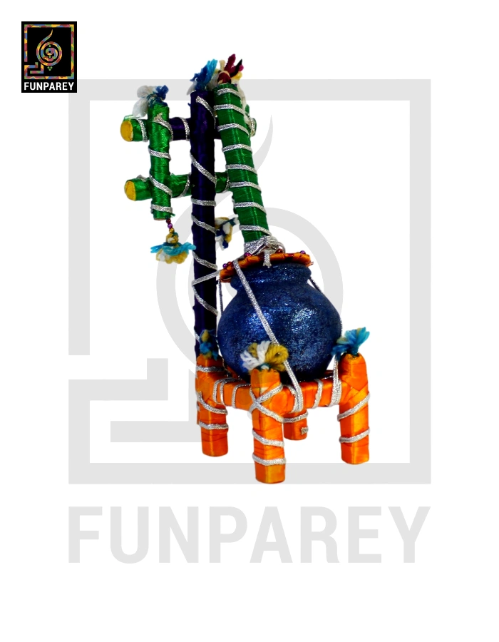 Handmade Wooden Madhani Set