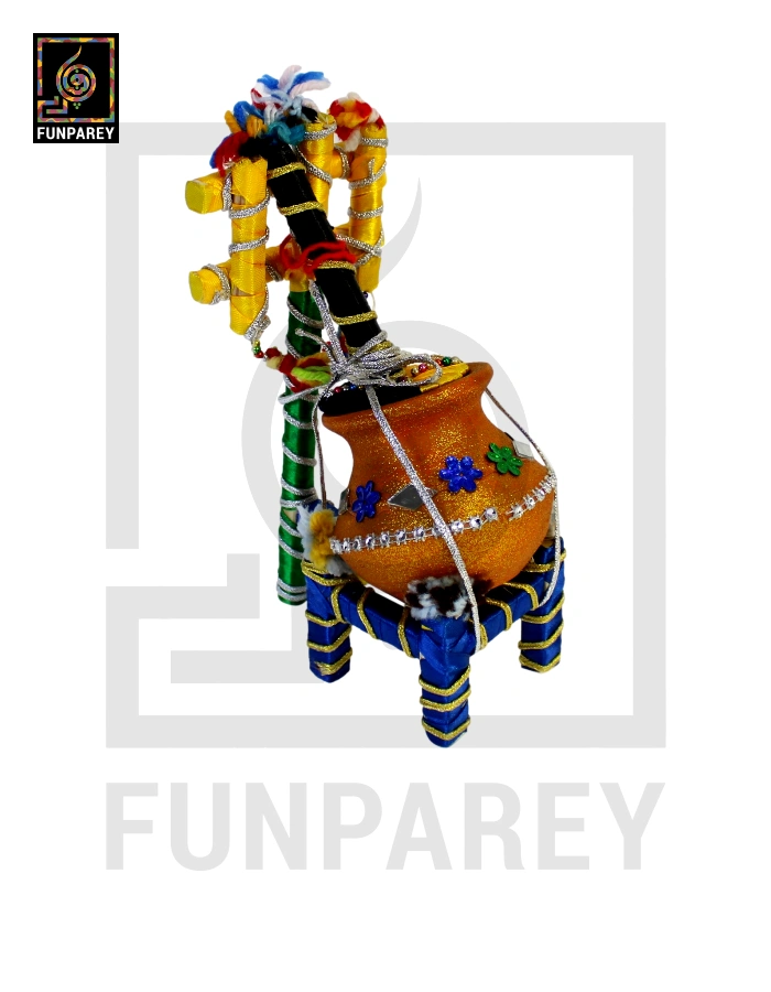 Handmade Wooden Madhani Set