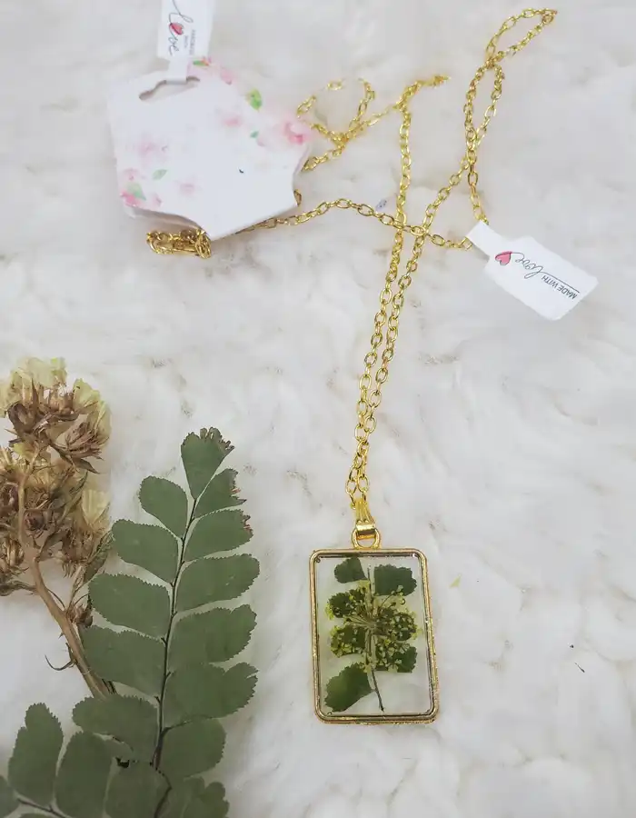 Green Memory Pendant