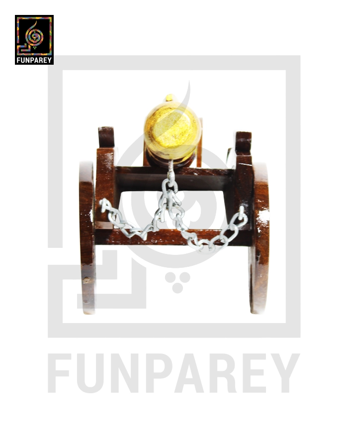 Wooden Siege Cannon Model