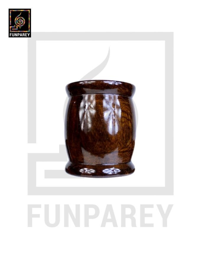 Premium Hardwood Accessory jar Old Shape