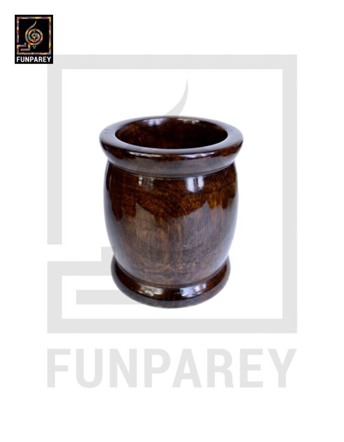 Premium Hardwood Accessory jar Old Shape