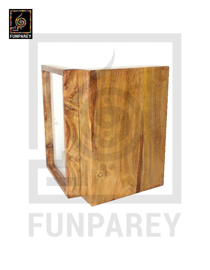 Handmade Wooden Storage Box with Removable Partitions 7/10 (Masala Box)
