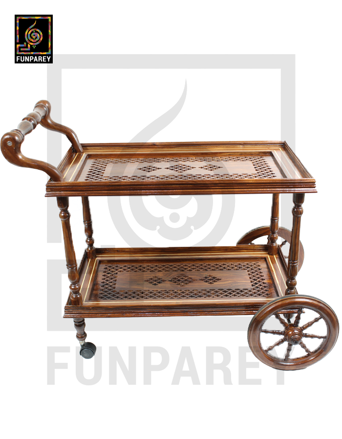 Distinct Serving Trolley 27x15"