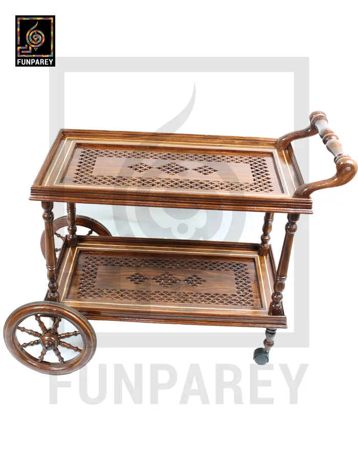 Distinct Serving Trolley 27x15"