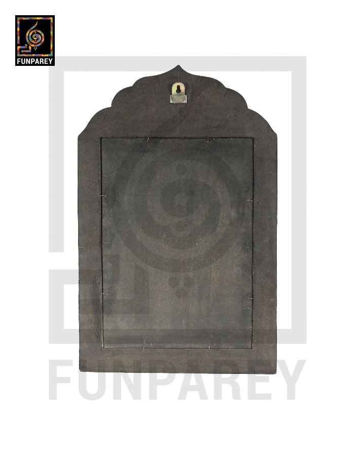 Handmade Copper Enclosed Decorative Mirror Frame Large