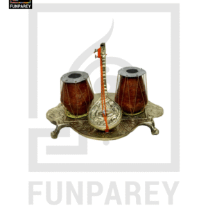 Handmade Brass Decorative Classical Music Piece – Sangeet Set